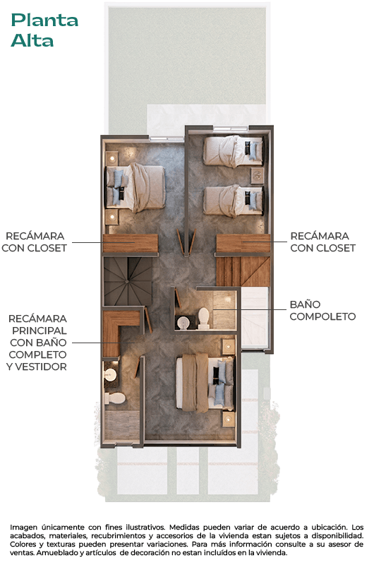 Capurata Roof - Planta alta