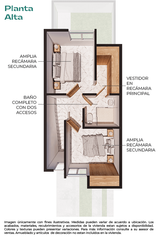 Cavell - Planta alta
