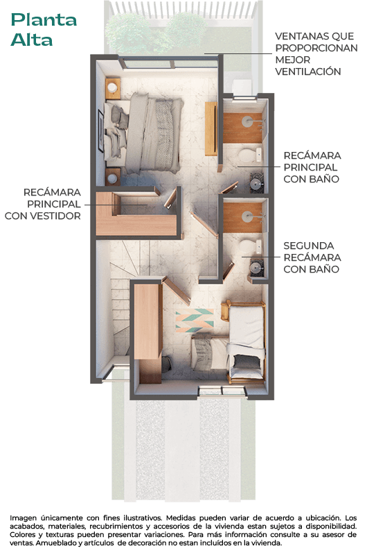 Trento Panorama - Planta alta